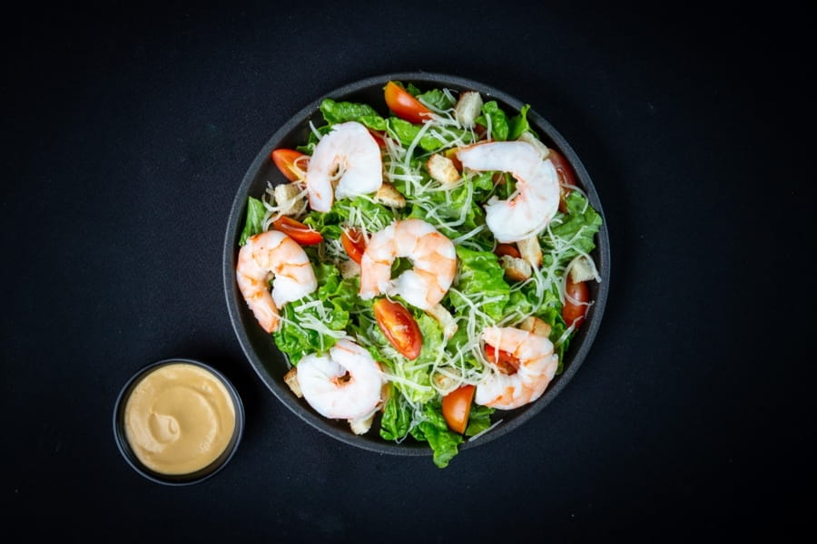 Цезарь с креветками