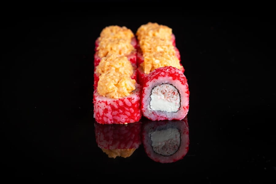 Вулкан с креветкой