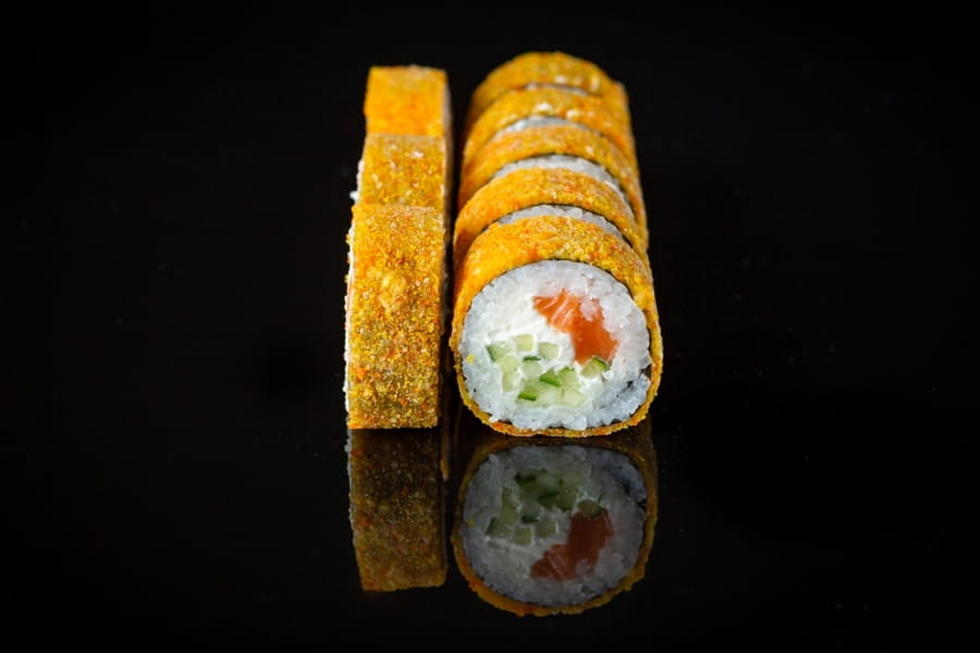 Темпура с лососем