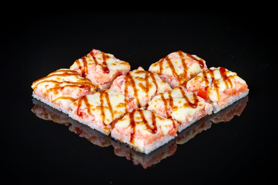 Суси-пицца с лососем