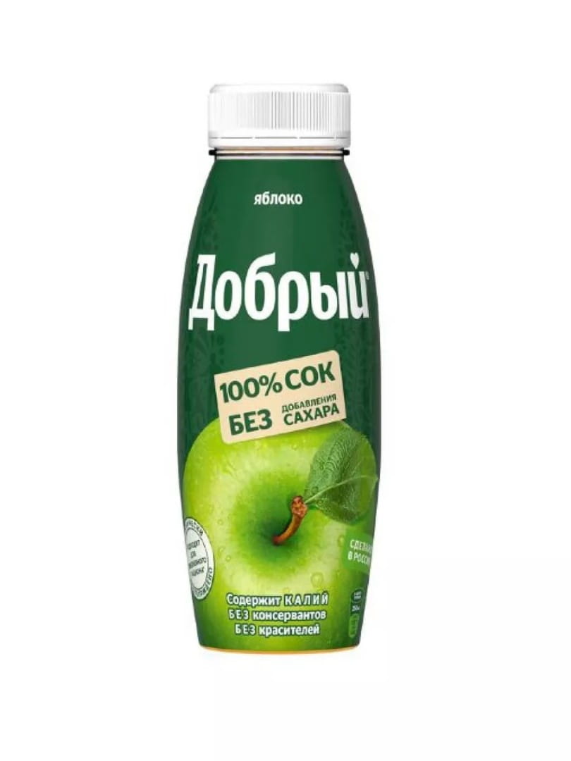 Сок Добрый яблоко 0.33л