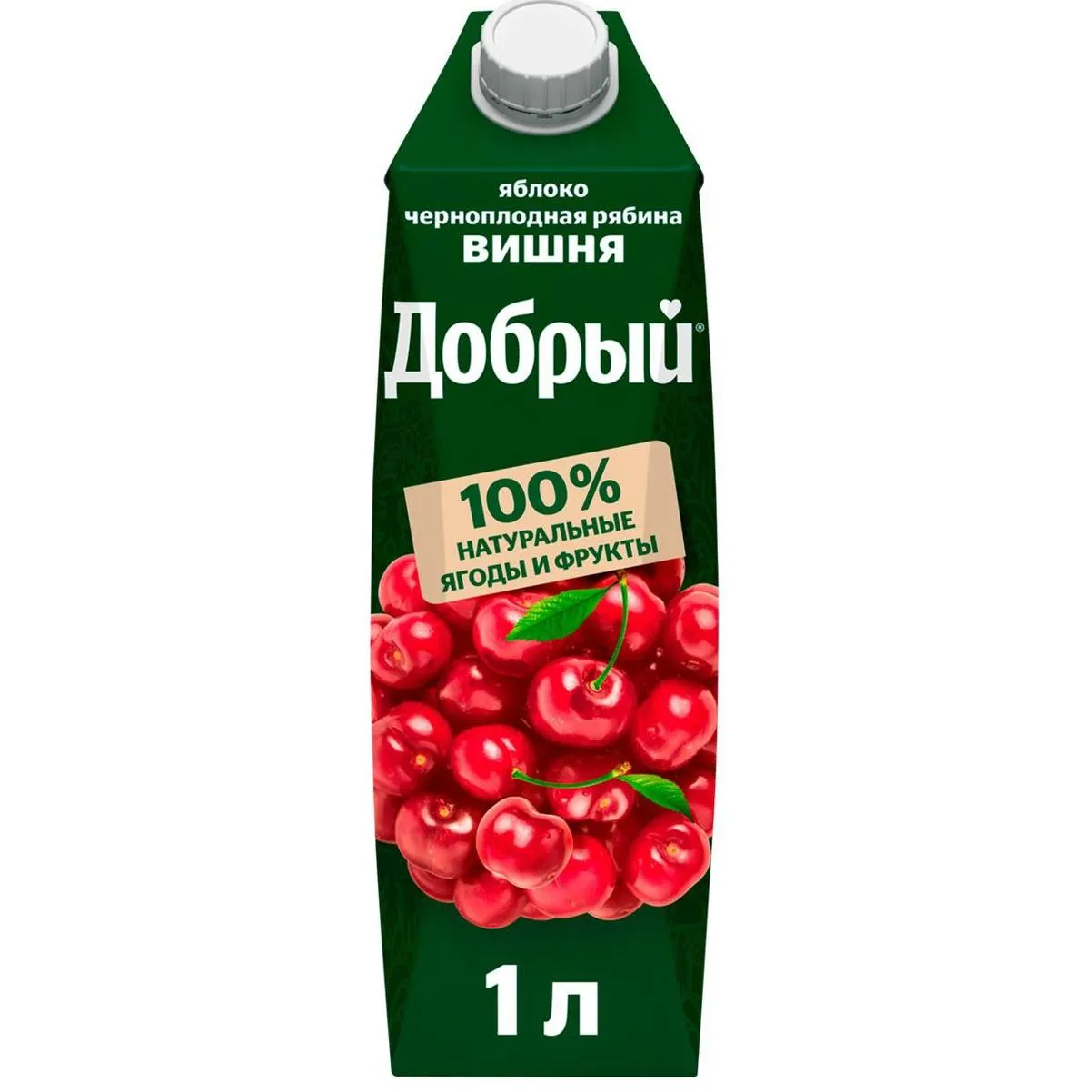 Добрый Сок Вишня, нектар 1 л