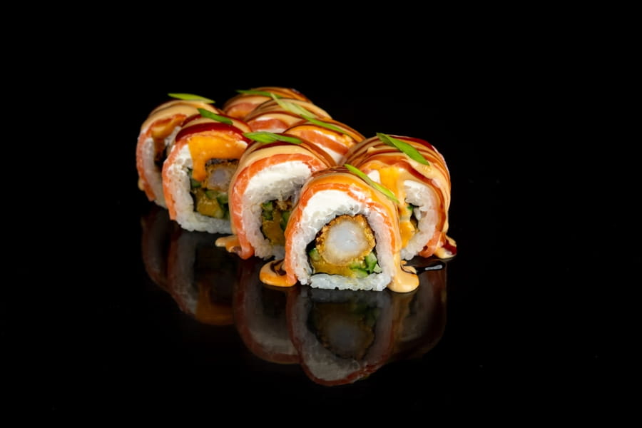 Фудзи с лососем