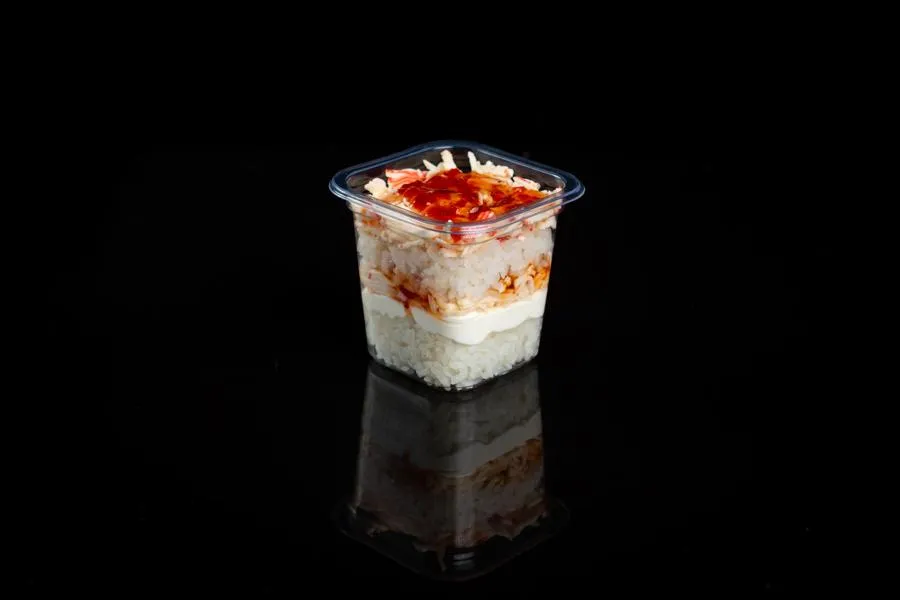 Трайфл с крабом 