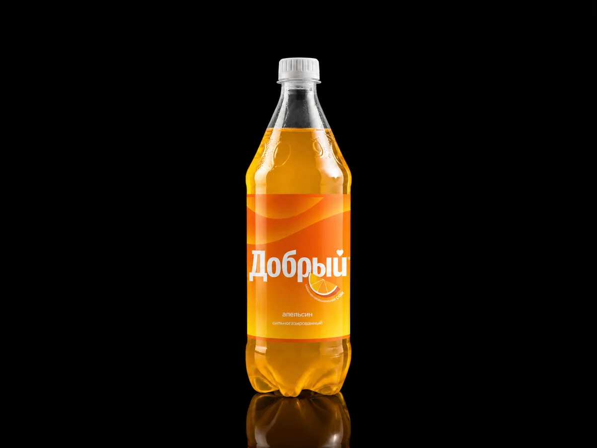Добрый апельсин газ 1л