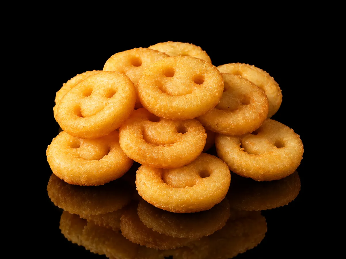 Картофельные смайлики