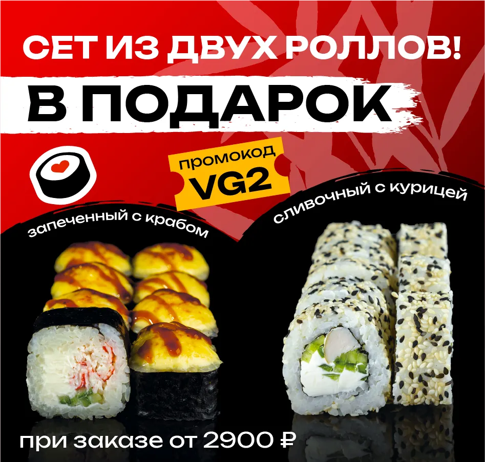 VG2 Чита сет из двух роллов в подарок
